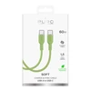 Puro ICON USB-C - USB-C cable 1.5m - žalias