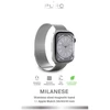 Puro Milanese magnetinė apyrankė – nerūdijančio plieno apyrankė, skirta Apple Watch 38/40/41 mm (sidabrinė)