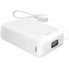 Puro Mini Power Bank | 20,000 mAh | 20W | PD | USB-A, USB-C | baltas