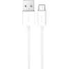 Puro TPE 10W USB-A – USB-C kabelis 3m – baltos spalvos