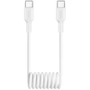 Puro PUCCC25WSPWHI duomenų perdavimo ir įkrovimo kabelis | USB-C į USB-C | 25 W | 1 m | baltas