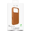 Puro Pure Icon Mag Pro skysto silikono telefonų dėklas su MagSafe palaikymu Apple iPhone 17 Pro, oranžinis