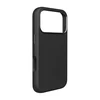 Puro Pure Icon Mag Pro Liquid Silicone dėklas skirtas Apple iPhone 17 Pro, MagSafe Compatible, with Camera Protection and Aluminum Mygtukai – juodos spalvos
