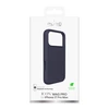 Puro Pure Icon Mag Pro Liquid Silikoninis dėklas for iPhone 17 Pro Max, MagSafe Compatible, with Camera Protection and Aluminum Mygtukai - Dark Mėlyna