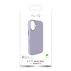 Puro Pure Icon Mag Pro Liquid Silicone dėklas skirtas Apple iPhone 17, suderinamas su MagSafe, su Camera Protection and Aluminum Mygtukai – rožinės spalvos