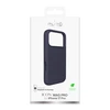 Puro Icon Mag Pro Liquid Silikoninis dėklas for iPhone 17 Pro, MagSafe Compatible, with Camera Protection and Aluminum Mygtukai - Dark Mėlyna