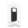 Puro Pure Icon Mag Pro Liquid Silicone dėklas skirtas Apple iPhone 17 Pro, MagSafe Compatible, with Camera Protection and Aluminum Mygtukai – juodos spalvos