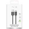 Puro Puro PUCM12WBLK įkrovimo laidas | USB-A į Micro USB | 12 W | 1 m | juodas