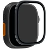 Puro Tempered Glass with Titanium Bezel for Apple Watch Ultra / Ultra 2 / Ultra 3M - Juodas