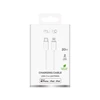 Puro TPE 20W USB-C - Lightning kabelis 2m - baltos saplvos