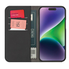 SBS Puro Wallet Detachable MagSafe 2in1 PU Leather with Flap and Wallet Apple iPhone 15 Pro - dėklas telefonui juodos spalvos