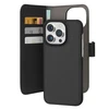 SBS Puro Wallet Detachable – 2in1 dėklas Apple iPhone 15 Pro Max juodos spalvos