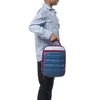 Pietų dėžutė + pakelis ledo, ZIPIT, Puffer Lunch Bag, LB-P4, Mėlynos spalvos
