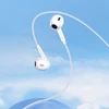 QCY LH1 In-Ear Ausinės su laidu with Remote ir Mikrofonas 1.15m - Baltas