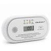 Qoltec Certyfikowany belaidis Czujnik tlenku węgla (czadu) | detektor CO | żywotność sensora 10 lat | alarm 85dB | LCD | Diody LED