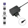QOLTEC 51024 Charger 65W / 5-20V / 3-3.25A / USB type C / PD / Juodas