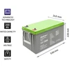 Qoltec Gilaus ciklo gelinis akumuliatorius | 12V | 200Ah | 62,5kg | Nereikalaujantis priežiūros | Profesionalus | Ilgo naudojimo | PV, UPS, kemperiams