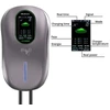 „Qoltec EV2w1 Type 2“ įkrovimo stotelė | 22 kW | „Wi-Fi“ | TUYA | LCD | RFID | 3 fazės | Sieninė dėžutė | 5 m