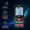 „Qoltec Precision“ skaitmeninis lazerinis atstumo matuoklis su nivelyru | su LCD ekranu | 120 m