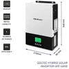 Qoltec Hybrid Solar Inverter Off-Grid 3kVA | 2.4kW | 80A | MPPT | AGM GEL | Sinus
