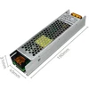 QOLTEC 50937 Qoltec Impulse maitinimo šaltinis SLIM | IP20 | 176V-276V | 120W | 12V | 10A