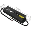 Qoltec Maitinimo šaltinis impulsowy LED IP67 | 150W | 12V | 12.5A | Wodoodporny