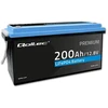 Qoltec LiFePO4 ličio geležies fosfato baterija | 12.8V | 200Ah | 2560Wh | BMS