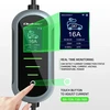 Qoltec 52720 Elektromobilio įkroviklis su 2in1 2 tipo reguliavimu | 11kW | 400V | CEE 16A | Wifi | TUYA | SMART LIFE | LCD | Nešiojamas | Sieninis įkroviklis | 5m