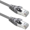 Tinklo laidas Kabelis sujungimo ftp cat5e 2 x rj-45 3 m didelis greitis auksinis ekranuotas Qoltec