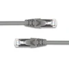 Tinklo laidas Kabelis sujungimo ftp cat5e 2 x rj-45 5 m didelės spartos auksinis ekranuotas Qoltec