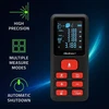 „Qoltec Precision“ skaitmeninis lazerinis atstumo matuoklis su elektroniniu nivelyru | su LCD ekranu | 120 m