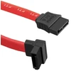 Qoltec SATA kabelis kampinis 0,35 m