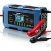 Qoltec Inteligentna kroviklis 12V 10A | Prostownik su funkcija naprawy | MCU | Auto OFF | 9-stopniowe ładowanie | AGM GEL LiFePO4