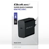 Maitinimo Adapteris - Qoltec 52379 65W PD Įkroviklis USB-C Juodas