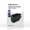 Qoltec Super Quick PD | USB-C | 20W | 5-12V | 1,67-3A | Juoda