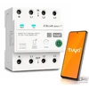 Qoltec Trójfazowy przekaźnik 63A na szynę DIN | 3P+N | Timer | Wi-Fi | Tuya | Smart Life | Amazon Alexa | 4P