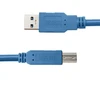 Qoltec USB 3.0 kabelis spausdintuvui A vyr. – B vyr. 1 m