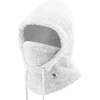 Qunature Arctic Velvet Ski Balaclava Size L – baltos spalvos