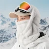 Qunature Arctic Velvet Ski Balaclava Size L – baltos spalvos