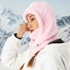 Qunature Arctic Velvet Ski Balaclava Size L – Rožinė