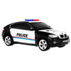 Ramiz 1:24 R/C licencijuotas policijos automobilis Bmw X 6 Juodas Police
