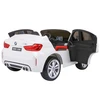 Dvivietis elektromobilis BMW X6M XXL, Baltas