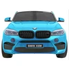 Ramiz Dvivietis elektromobilis BMW X6M XXL, lakuotas mėlynas