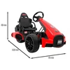 Ramiz Elektrinis kartingas Bolid XR-1, Raudona