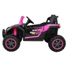 Ramiz Rožinė Dvivietis elektromobilis UTV Buggy Racing 4x4, Rožinė