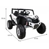 3Z Elektrinis Buggy UTV-MX, 4x4, Baltas