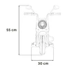 Ramiz Elektrinis motociklas Chopper FASTER, Raudona