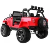 Ramiz Elektromobilis Jeep Monster 4x4, Raudona