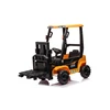 Triton Važiuoklė Vežimėlis Widłowy JCB Geltonas
