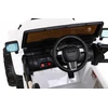 Ramiz Elektromobilis Jeep All Terrain, baltas